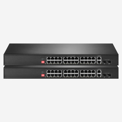 56Gbps Switching Capacity 26 RJ45 Ports Unmanaged Ethernet Switch For Seamless And Speed Networking 440mm X 290mm X 45mm